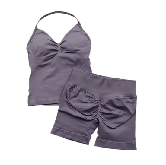 Ensemble sculptant actif Élégance Active – Top & Short