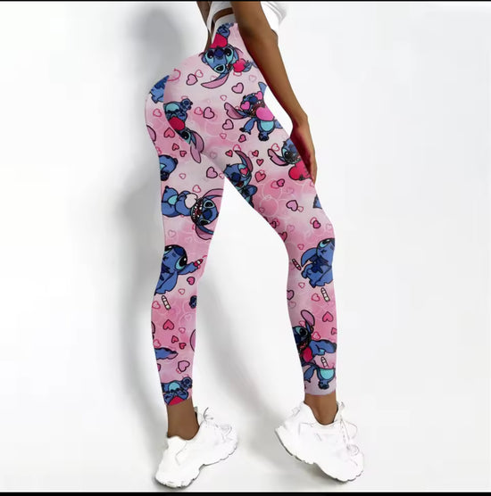 Legging Galaxy Fun et Confort - Stitch Vibes