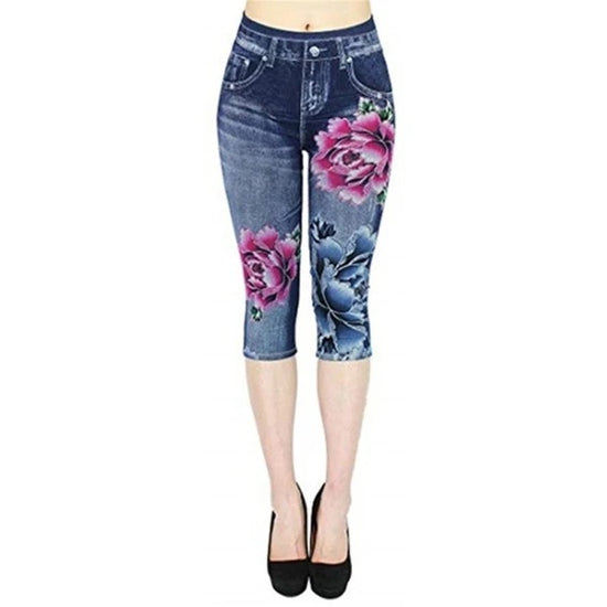 Jeans élégants femme "Bloom Spirit" – L’Élégance Fleurie au Quotidien